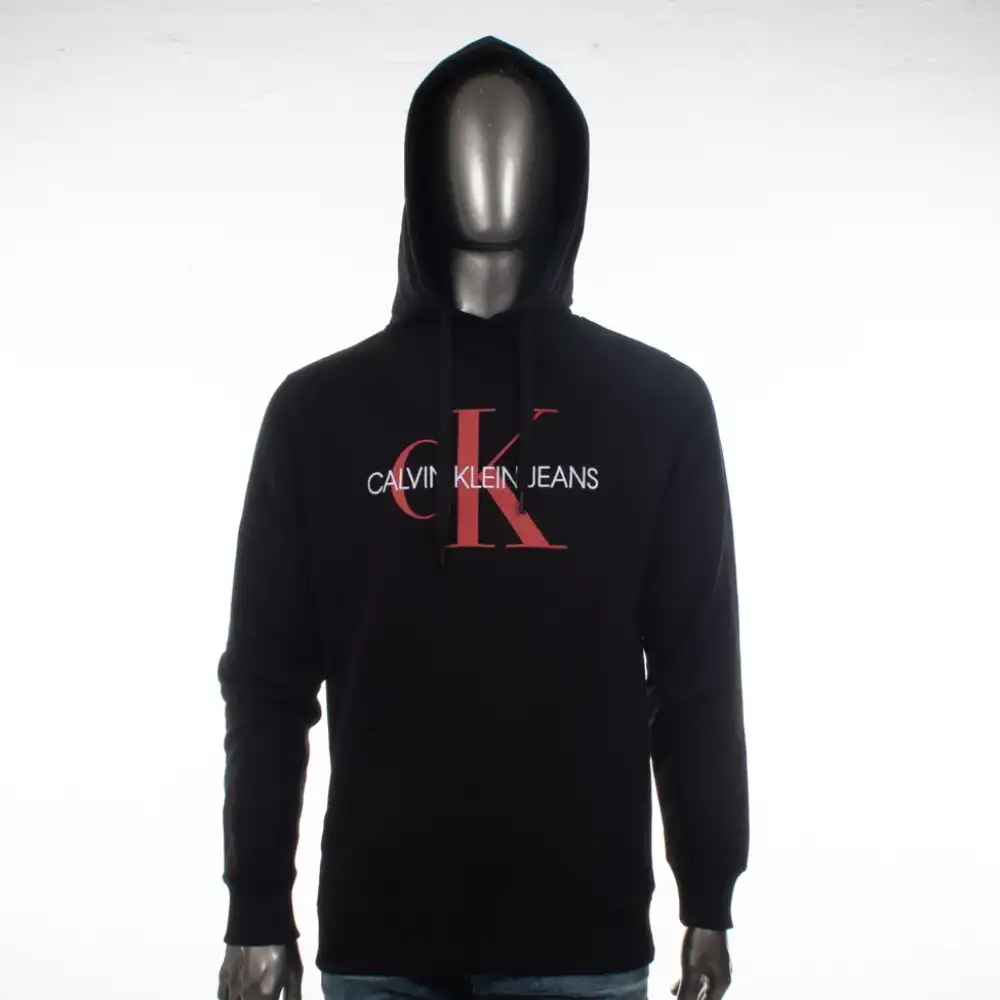 monogram logo hoodie